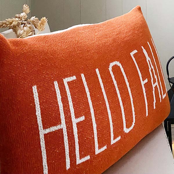 Reversible Trick or Treat Lumbar Pillow