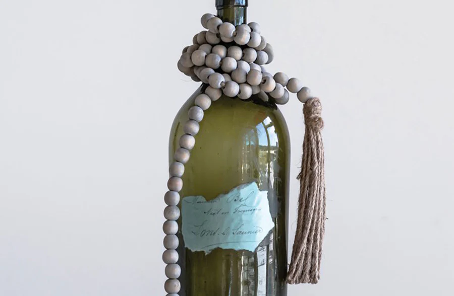 Beaded Garland with Tassels