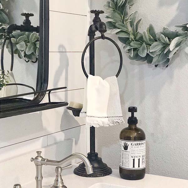 Spigot Soap and Towel Holder