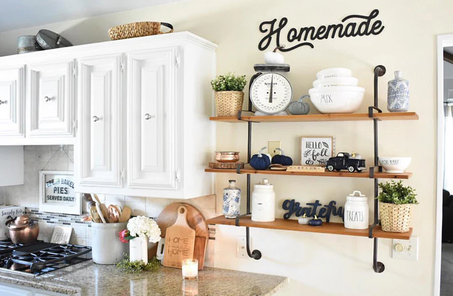 Industrial Open Shelving System