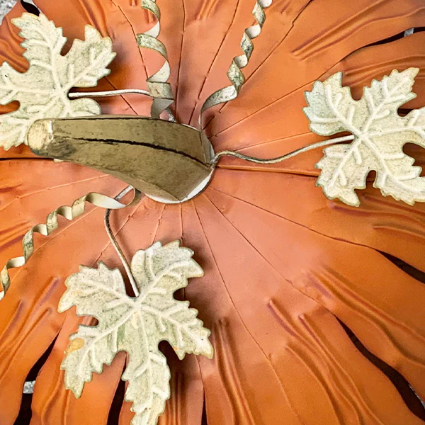 Indoor/Outdoor Luminary Pumpkins, Set of Two