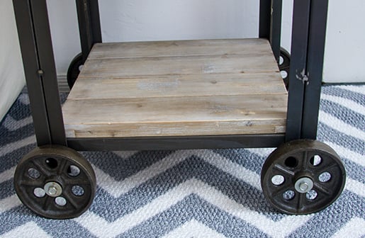 Factory Cart Side Table