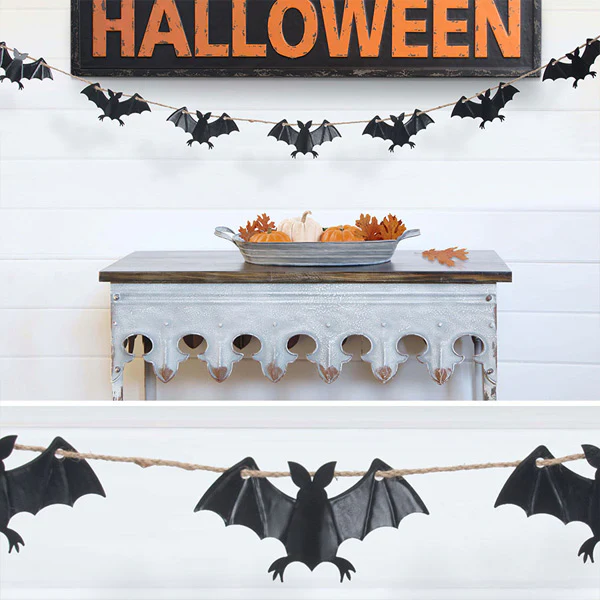 Metal Bat Garland