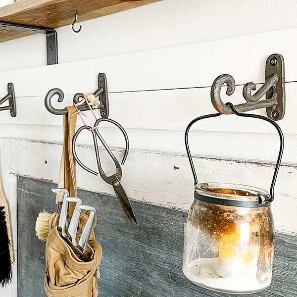 French Country Wall Hook, Set of 4