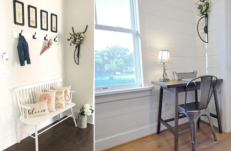 Bike and Basket Wall Art