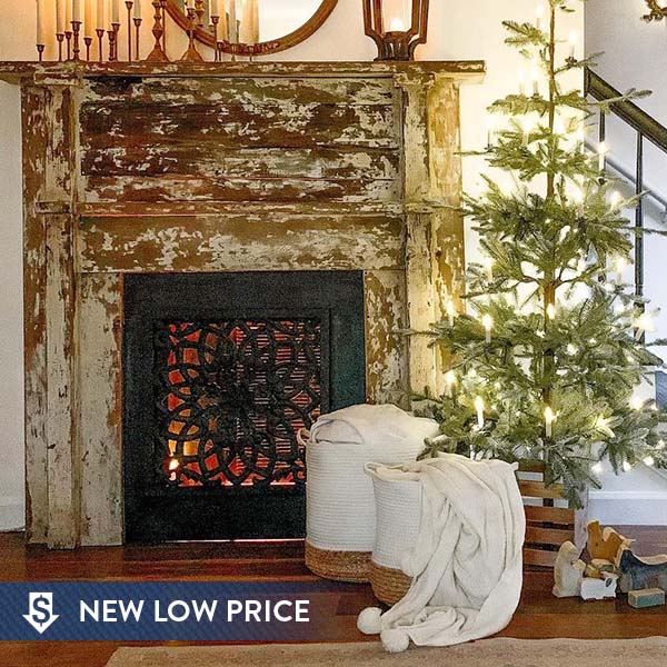 Two-Toned Water Hyacinth Storage Baskets, Set of 3