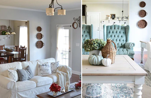 Round Willow Trays  Set of 3