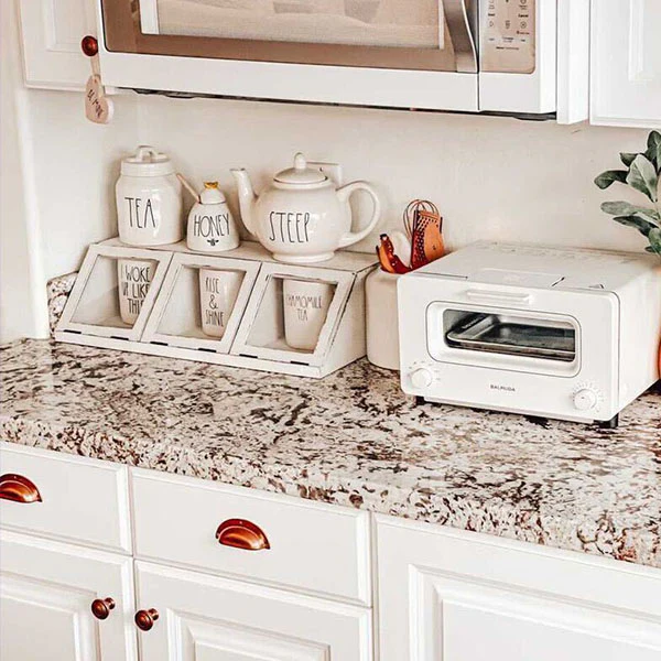 Distressed Wooden Cubby Organizer