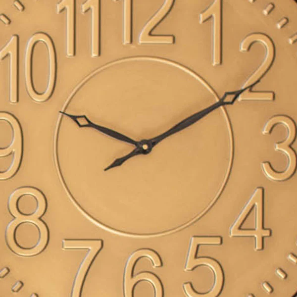Brass Wall Clock