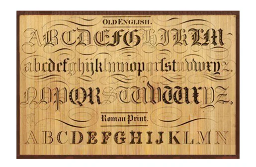 Tattoo Bamboo Rug 3'x5'