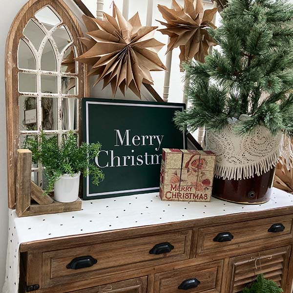 European Cathedral Arch Window Mirror