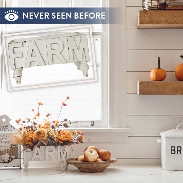 Chippy Wooden Farm Planter