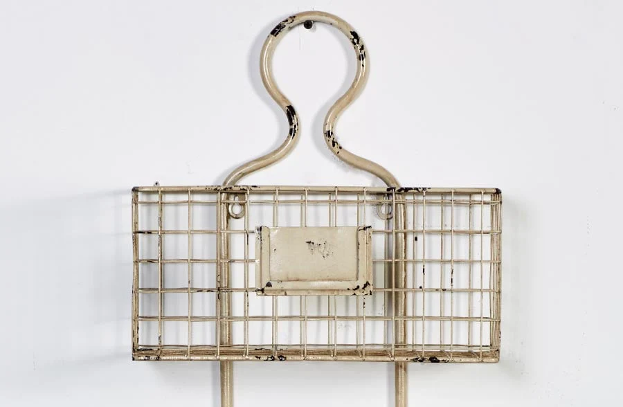 Three Tiered Chippy Wall Basket