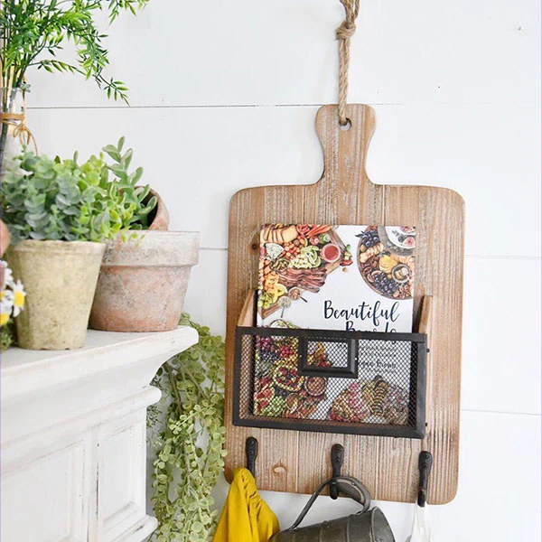 Paddle Board Rack with Basket