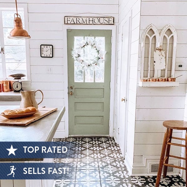 Double Cathedral Window Shelf