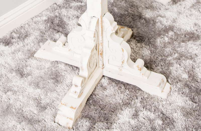 Round Wooden Corbel Table