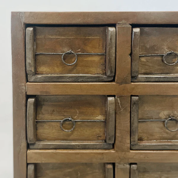 Reclaimed Wood Brickmold Cabinet