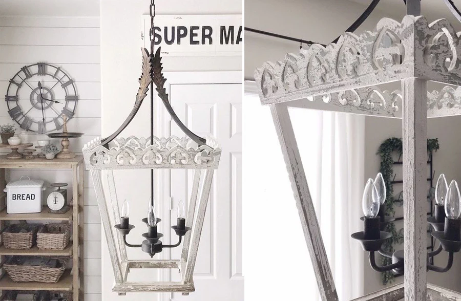 Parisian Lantern Light Fixture