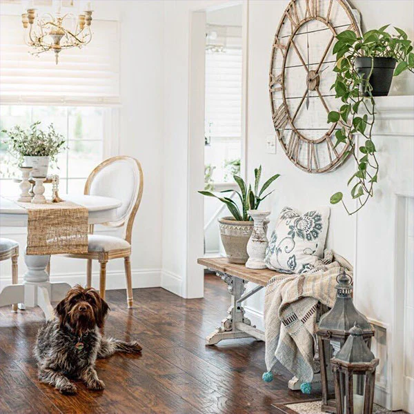 Corbel Inspired Wood Bench