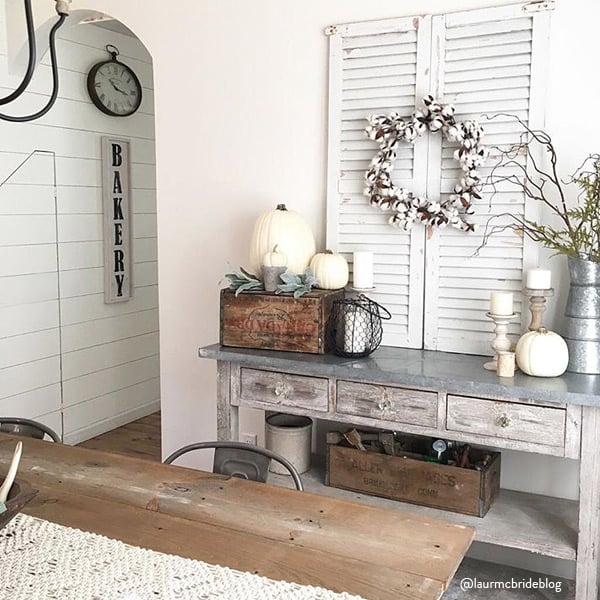 Preserved Cotton Wreath