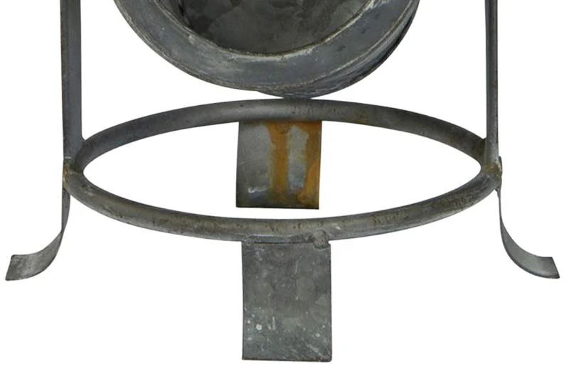 Galvanized Three Tiered Utensil Caddy