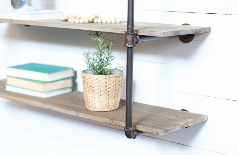 HUGE Open Pipe Shelving Unit