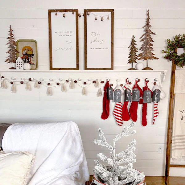 Christmas Eve Wooden Sign Set