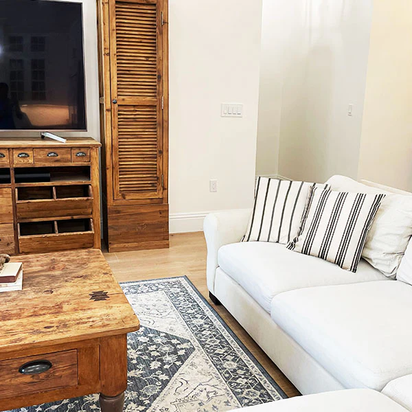 Hand Blocked Mudcloth Striped Pillows, Set of 2