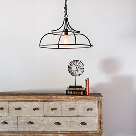Simple Schoolhouse Pendant Light