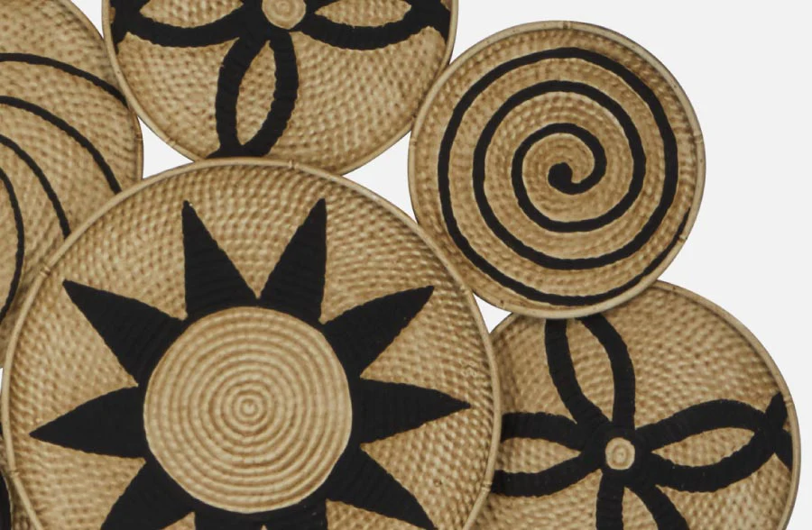 HUGE Basket Inspired Metal Wall Art