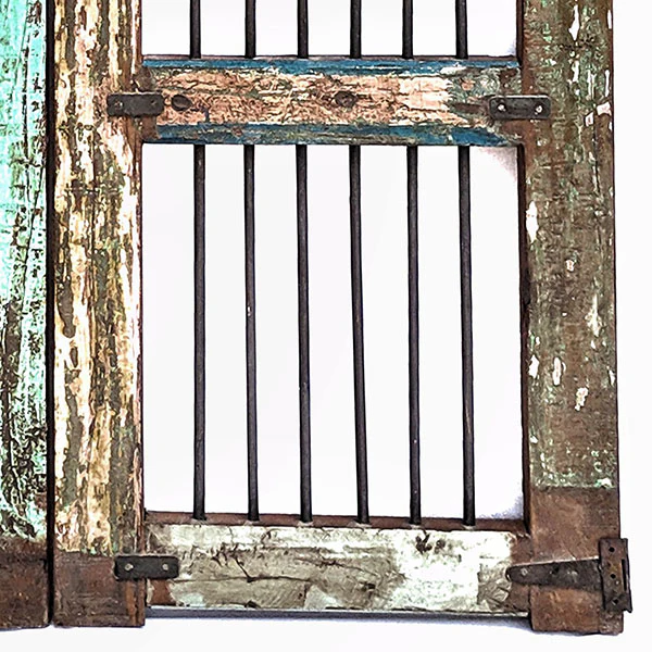 FOUND - Antique Handcrafted Gate Pair