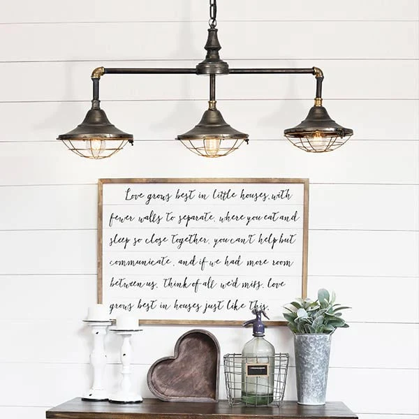 Industrial Pipe Pendant Light