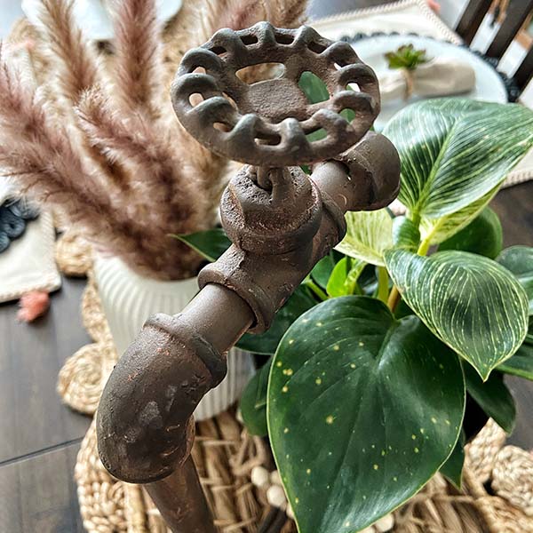 Decorative Water Spout and Pail Planter