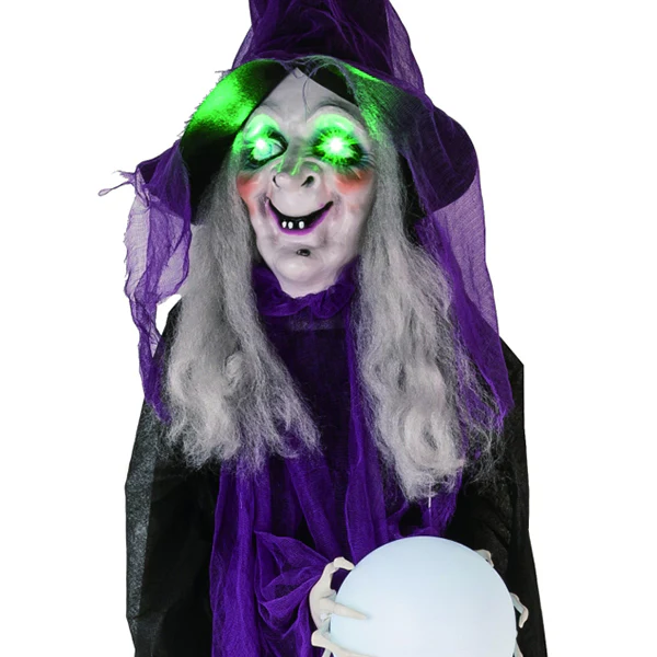 Light Up Moving Witch