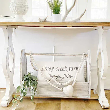 Handmade Clay Beaded Garland with Heart