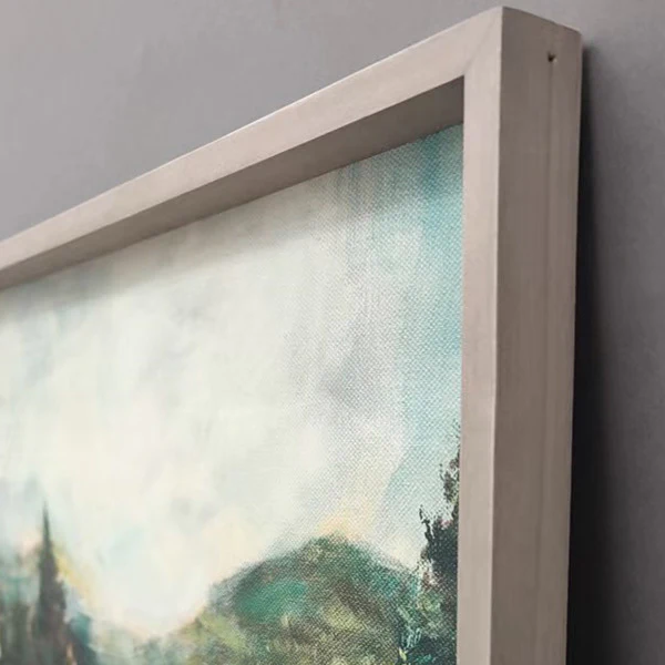 Wood Framed Landscape Wall Art