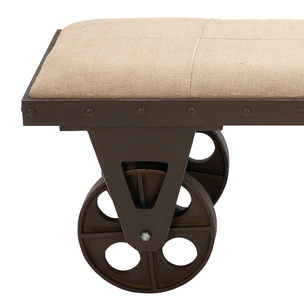 Factory Cart Linen Bench