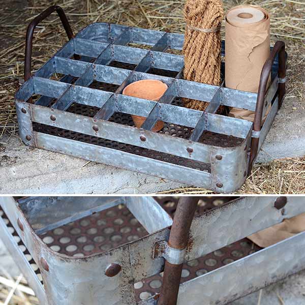 Galvanized Section Tray