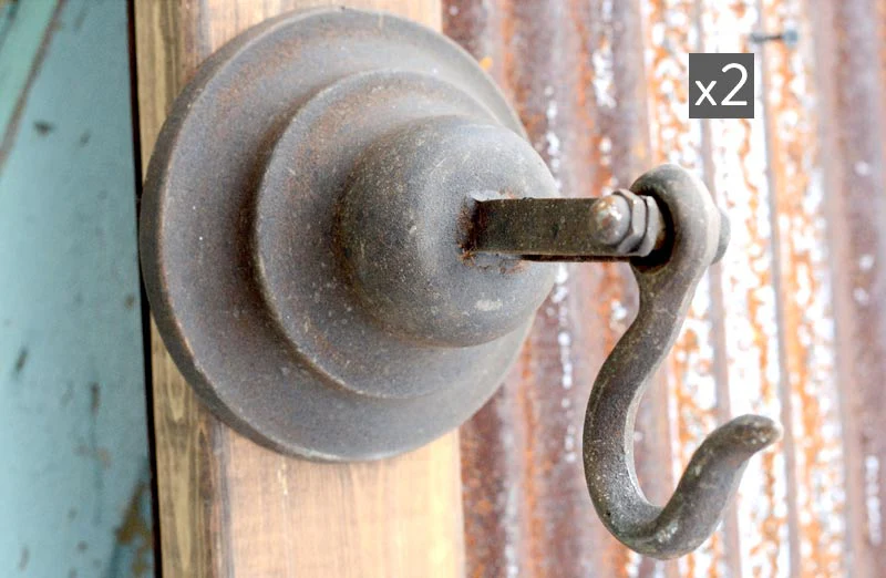Rustic Wall Hook Set of 2