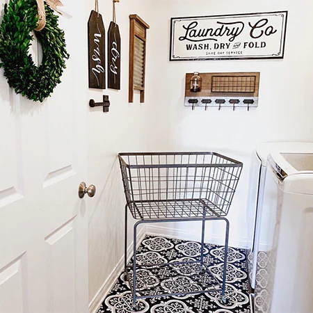 Metal Rolling Storage Basket