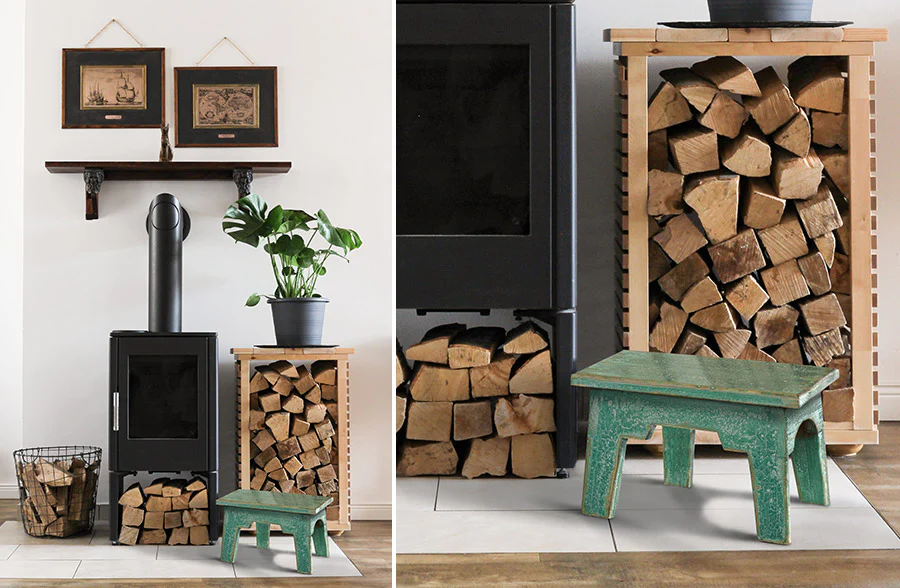 Distressed Antique Green Riser