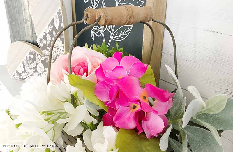 Metal Olive Harvesting Baskets  Set of 3