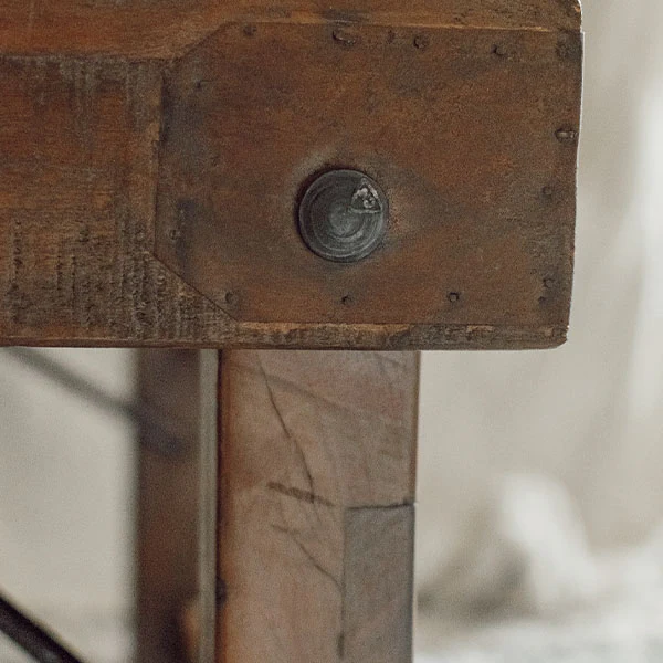 Reclaimed Wood Folding Coffee Table