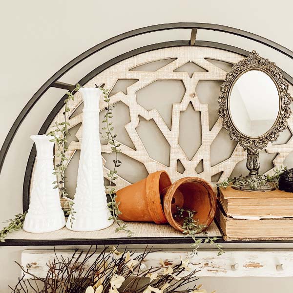 Filigree Arch Wall Shelf