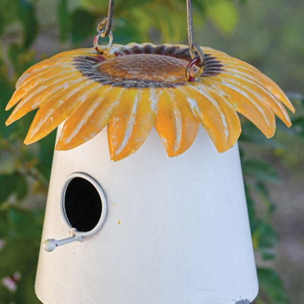 Sunflower Birdhouse