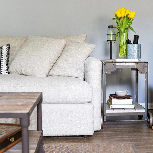 Factory Cart Side Table