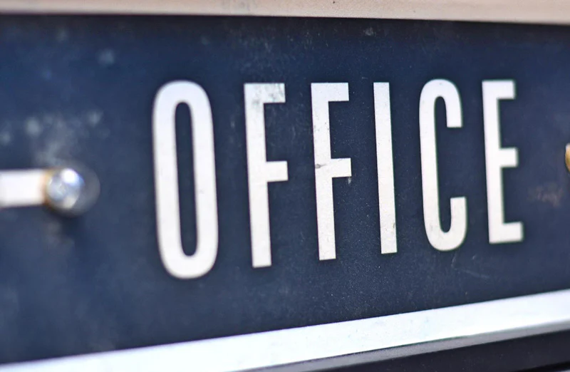 Lighted Office Plaque