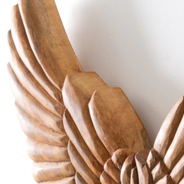 Reclaimed Angel Wings Wall Decor