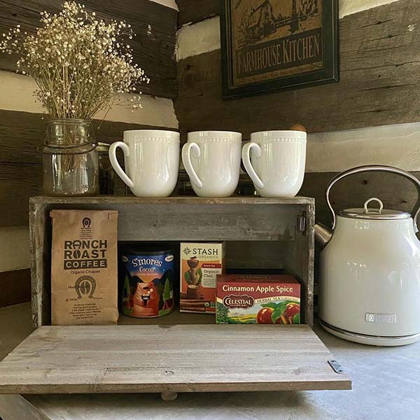 Stair Step Riser Storage Cubby