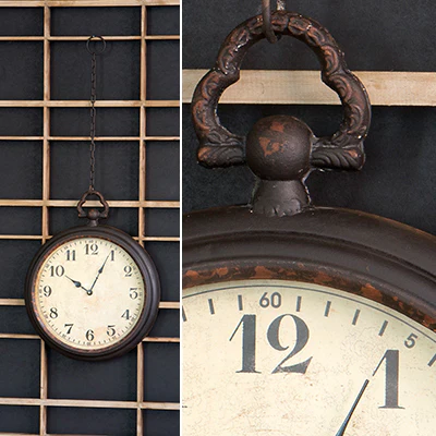 Pocket Watch Wall Clock